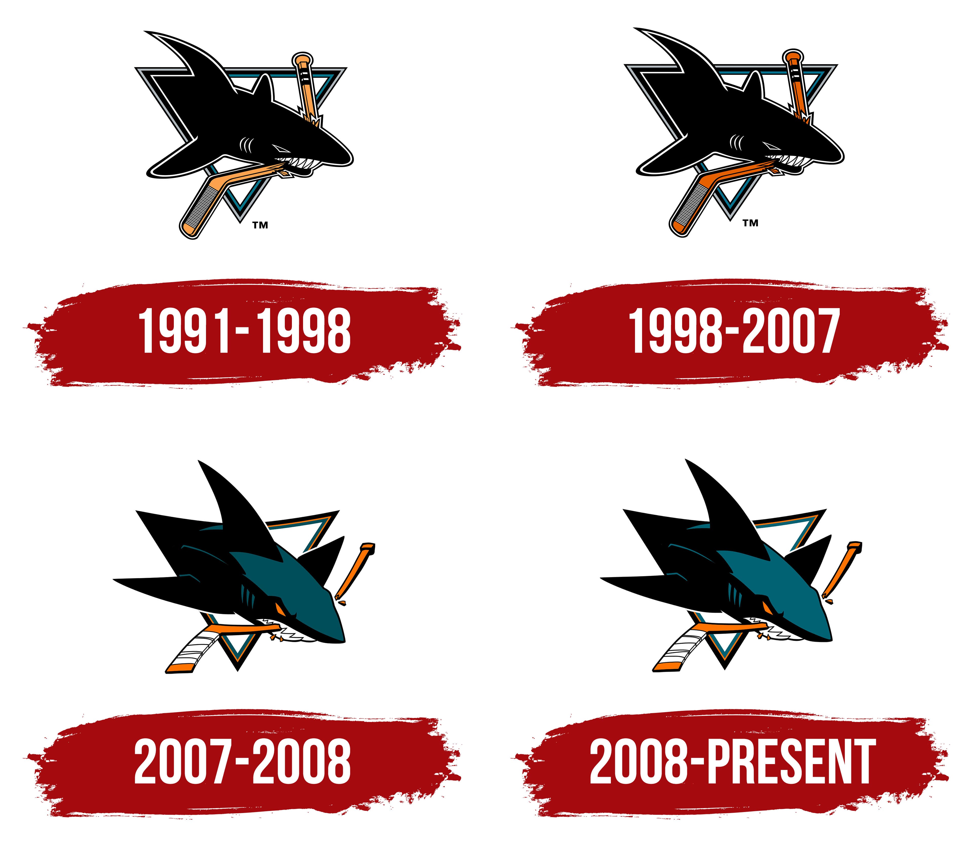 An upgraded mascot logo of Sharky, The San Jose Sharks Mascot #NHL