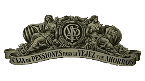 Caixa de Pensions per a la Vellesa i d'Estalvis Logo 1904