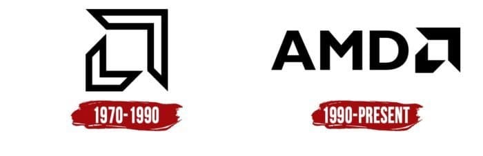 AMD Logo Evolution AMD Logo History