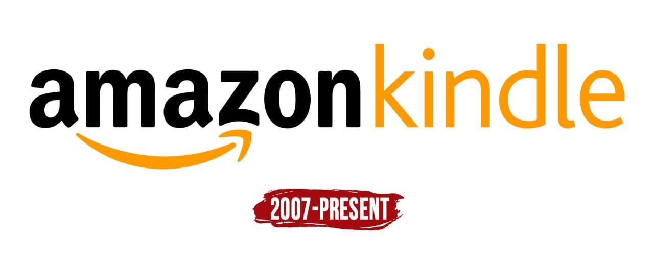 Amazon Kindle Logo Symbol History Png 3840 2160
