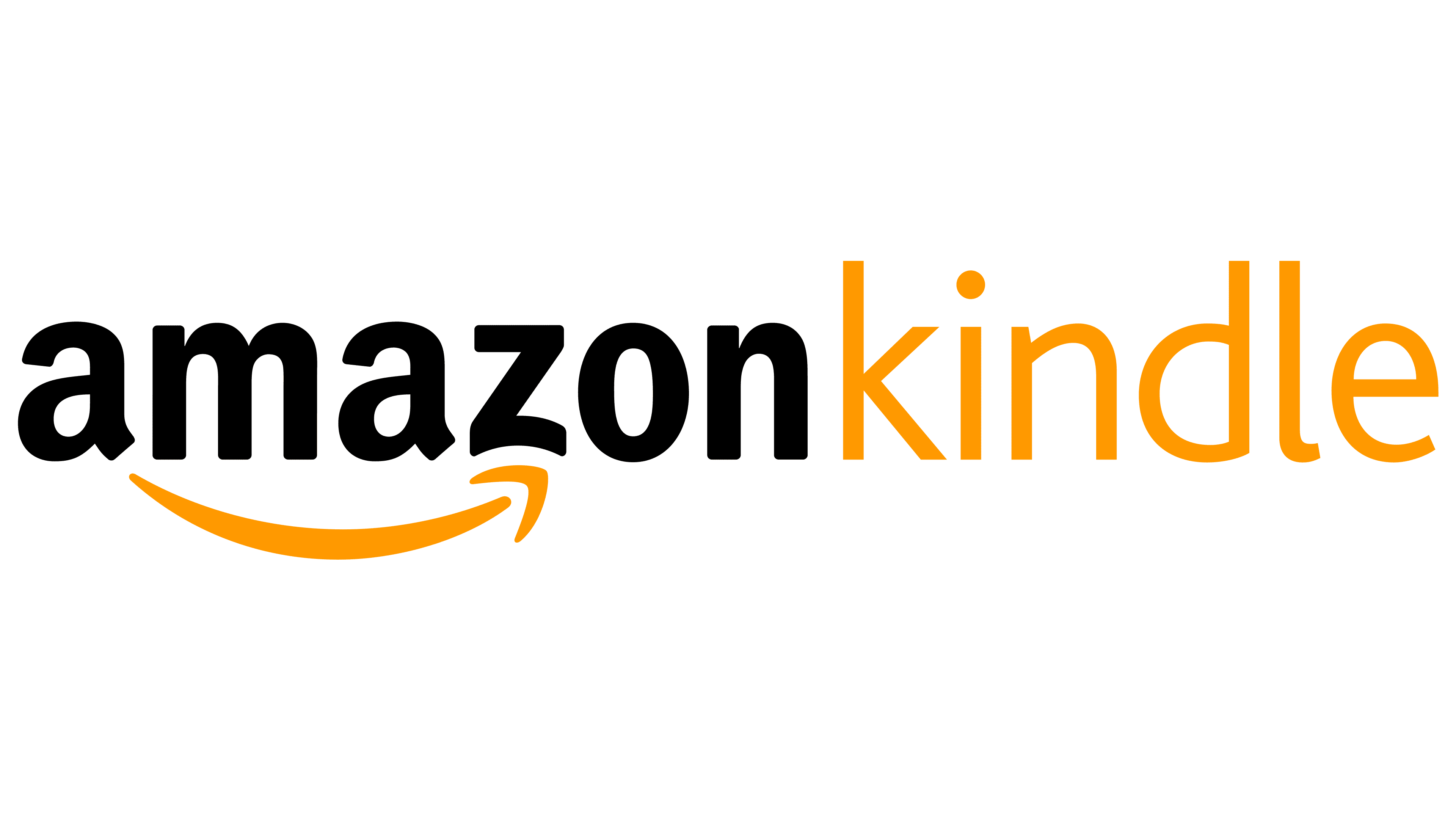 Amazon Kindle Logo Symbol History Png 3840 2160