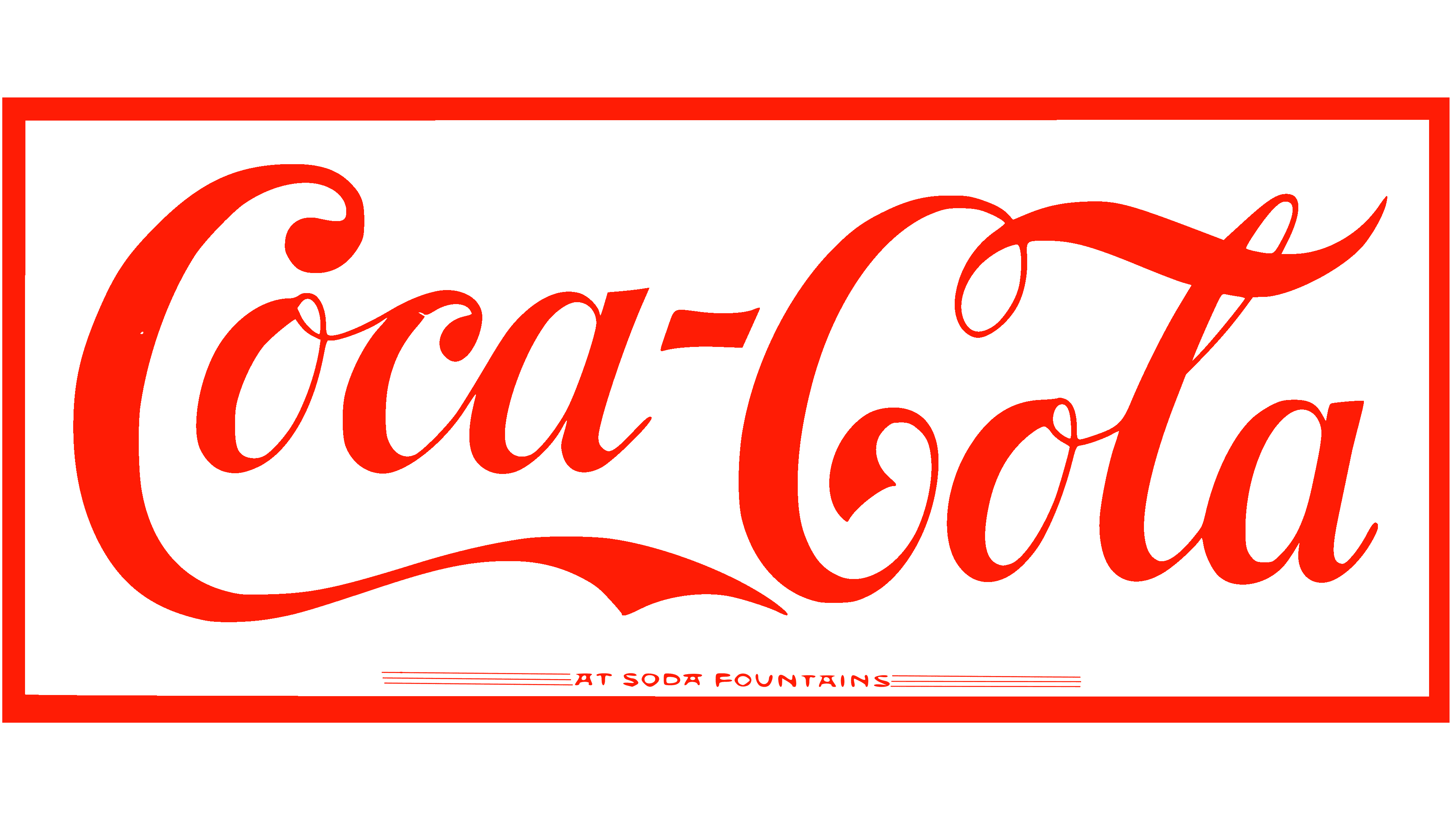 vintage coke logo