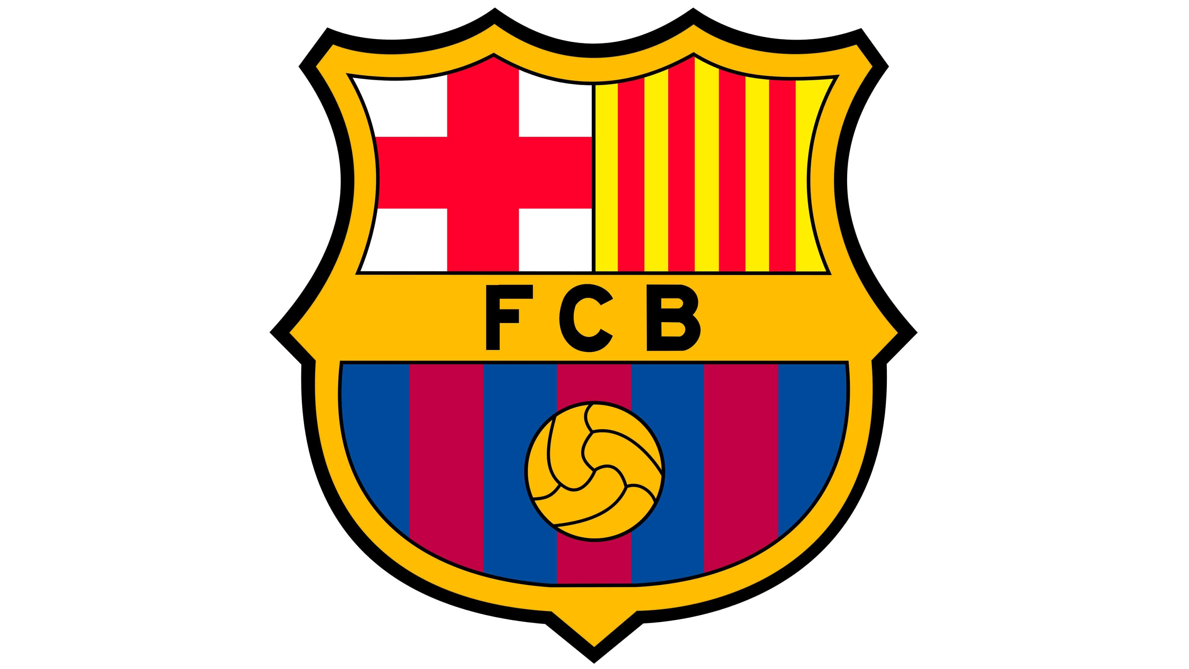 Barcelona Logo Symbol History Png 3840 2160