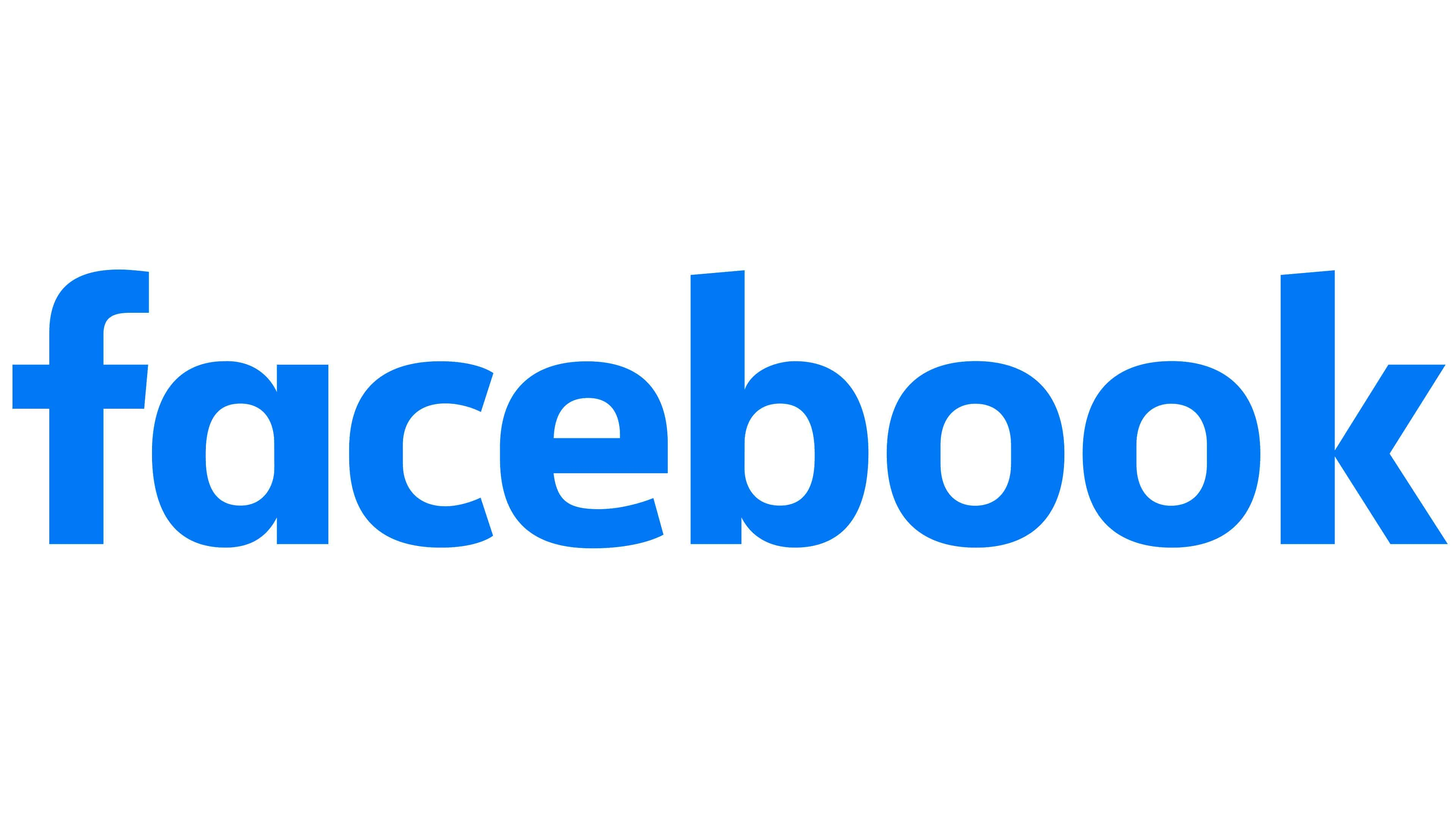 Facebook Logo Symbol History Png 3840 2160