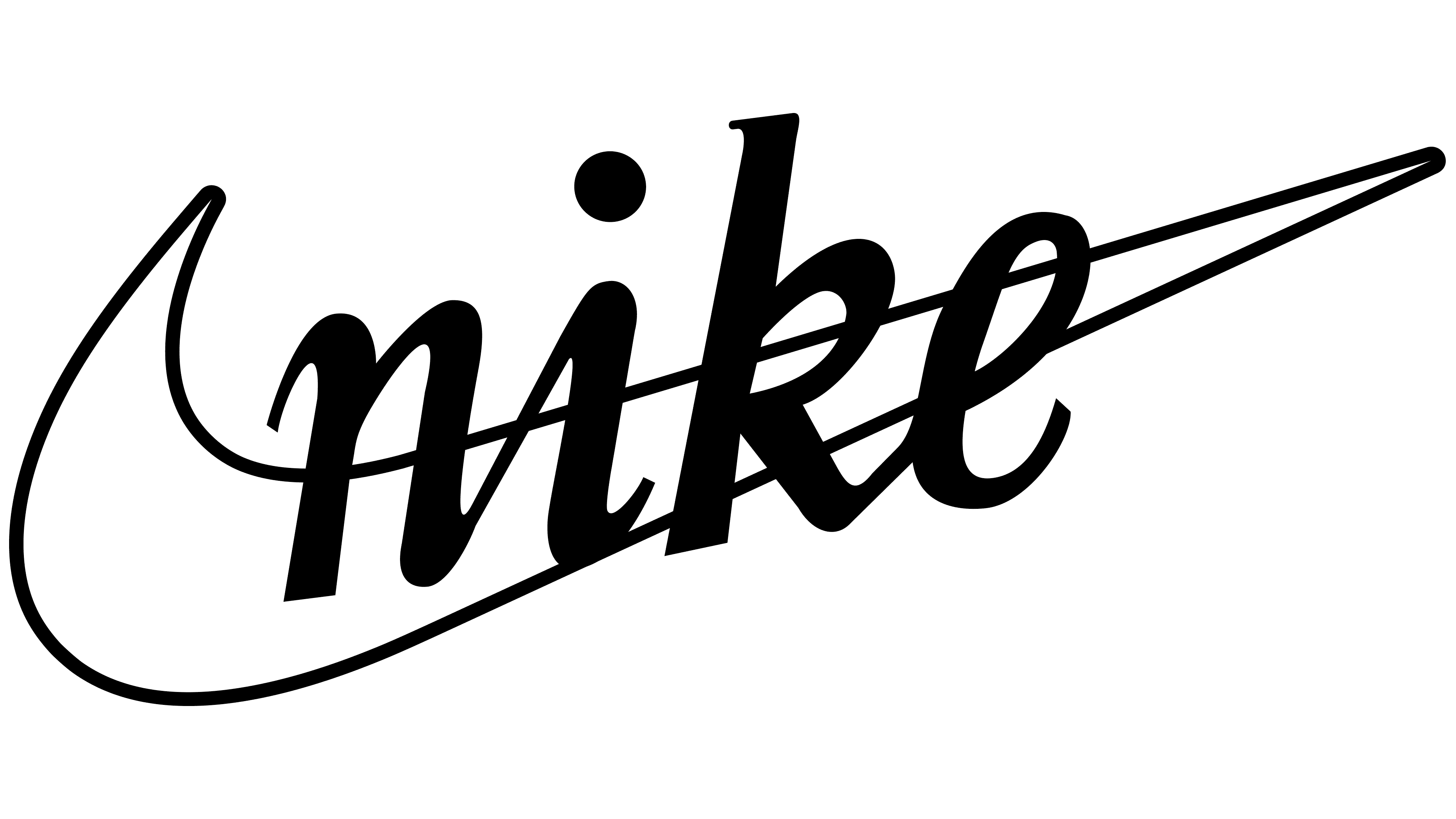 Riflessivo Cantare Manuale Nike Outline Logo Tumore Vedovo Grande