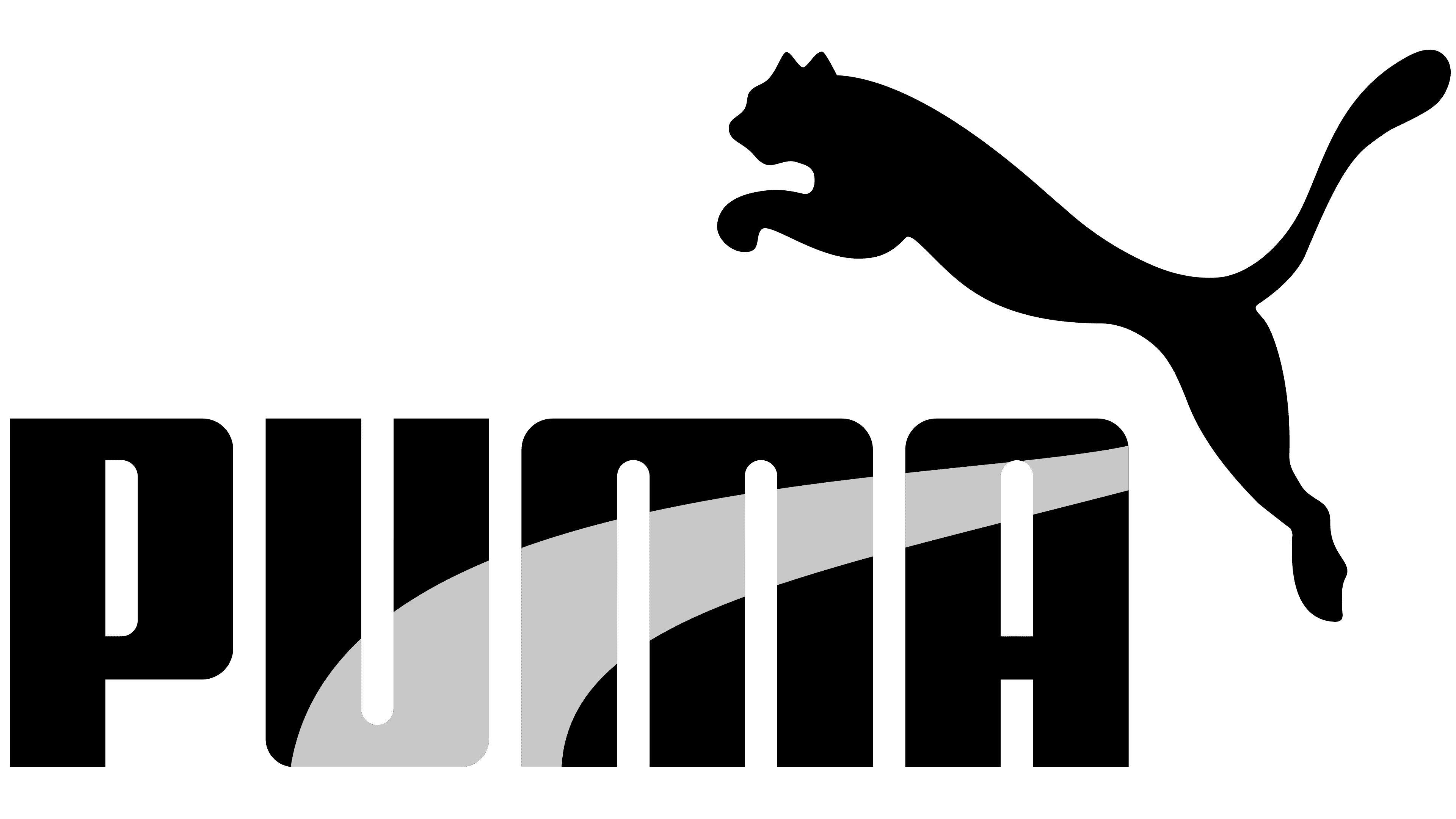 logo with puma