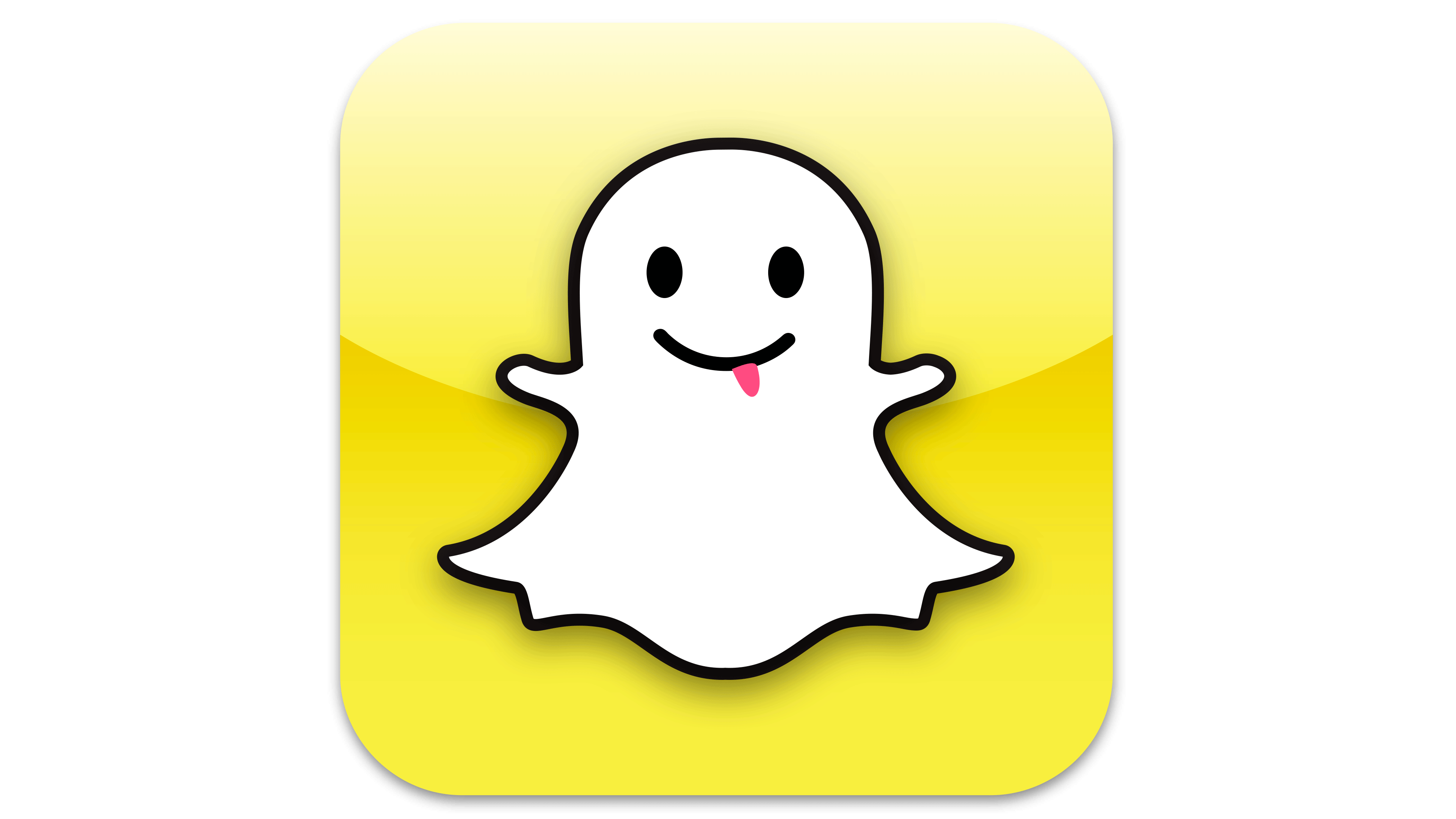 Snapchat Logo Symbol History Png 3840 2160