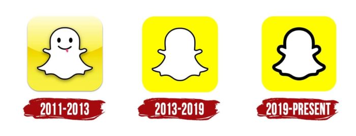 Evolution of the Snapchat Logo Snapchat Logo History