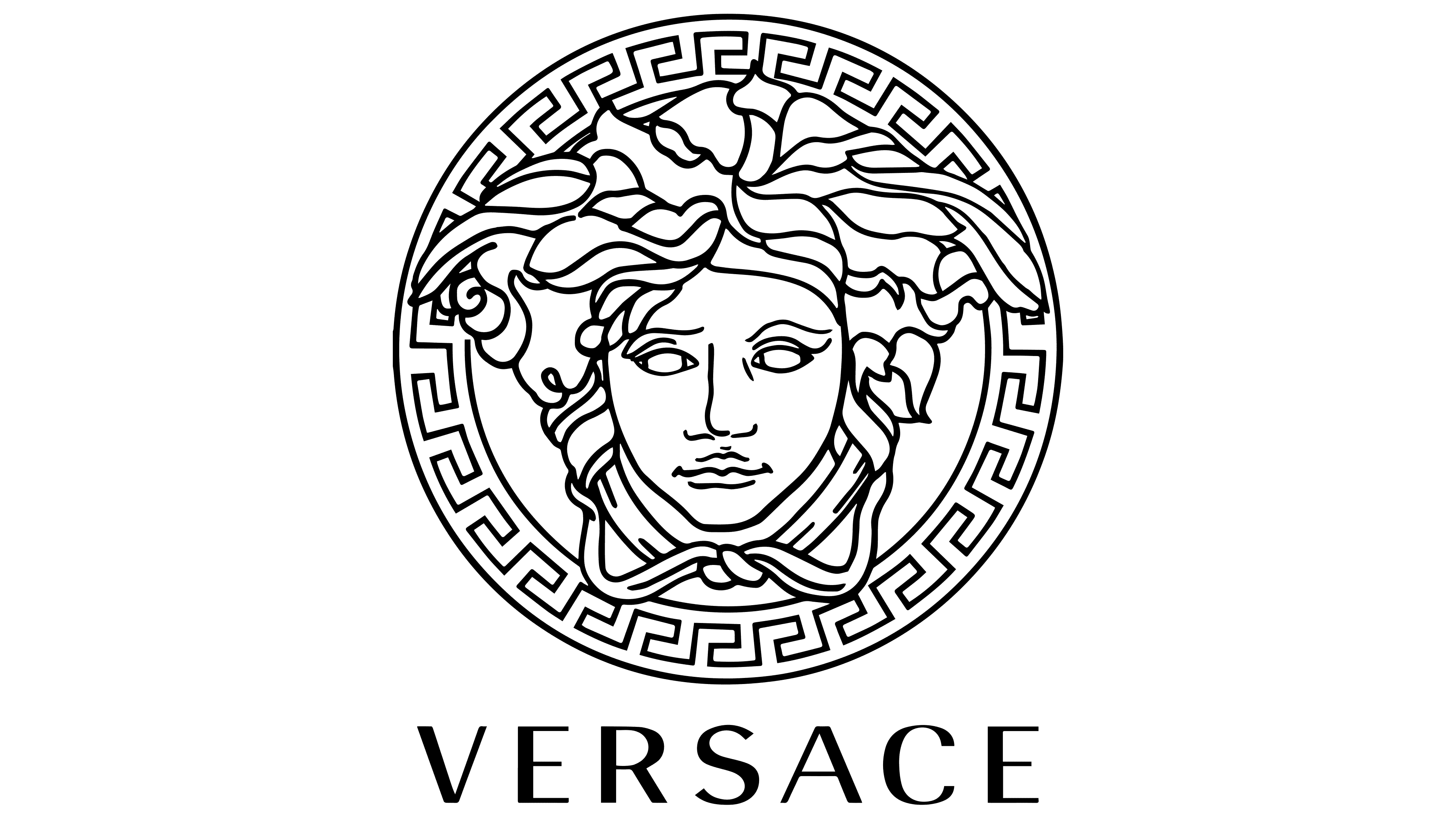Versace Logo, HD Png Download - kindpng