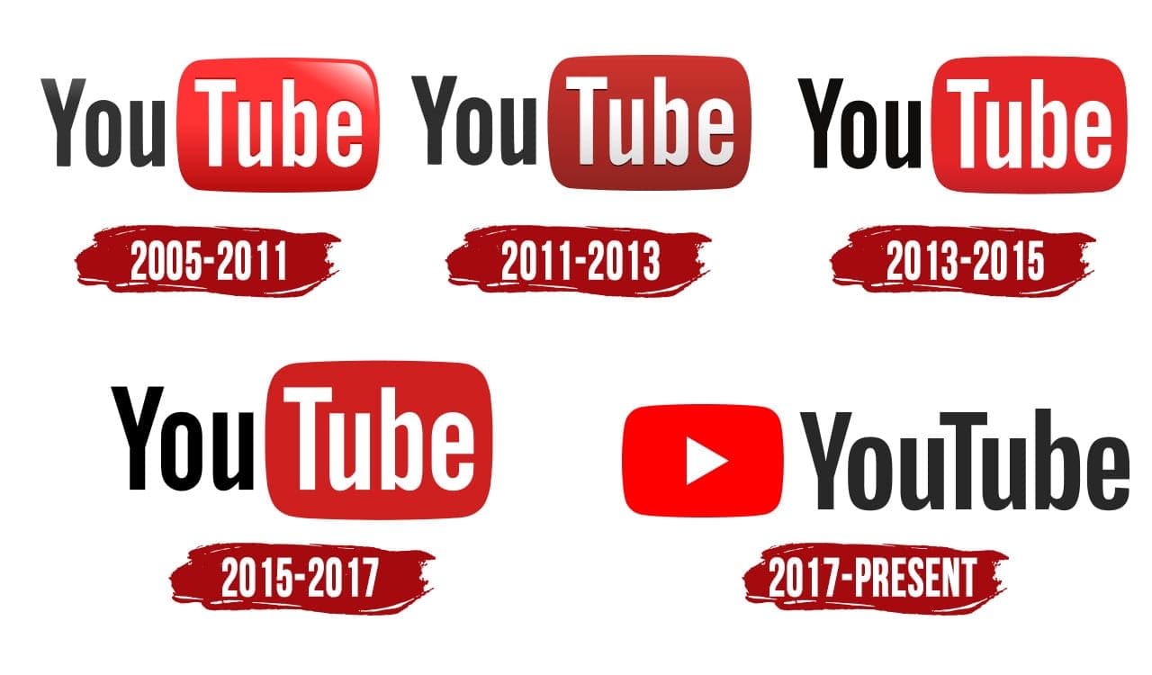 Youtube Logo Symbol History Png 3840 2160