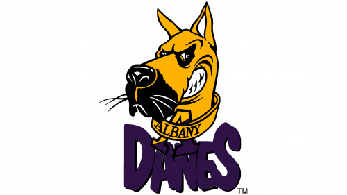Albany Great Danes Logo 1993
