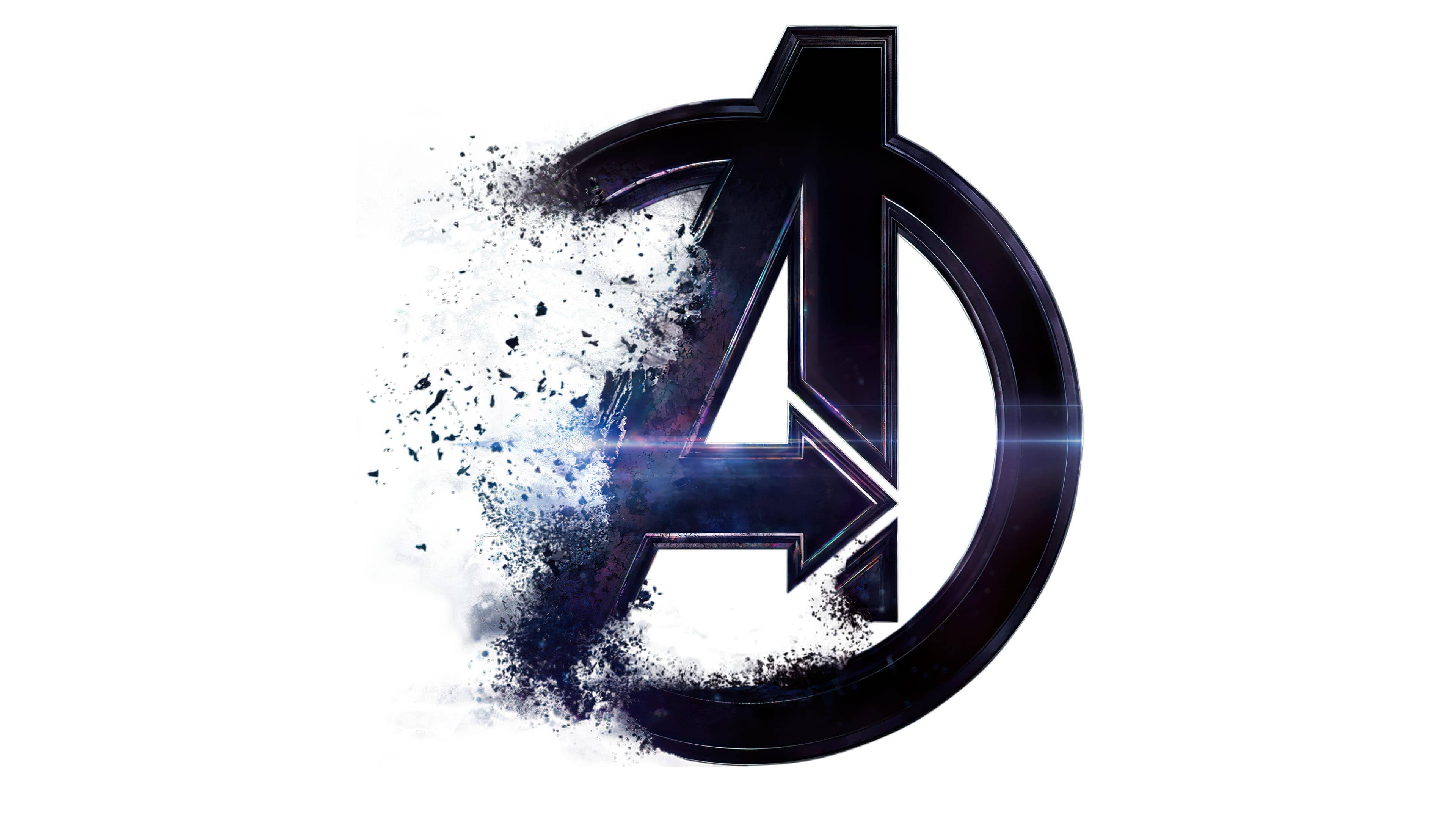 Avengers Logo White Png