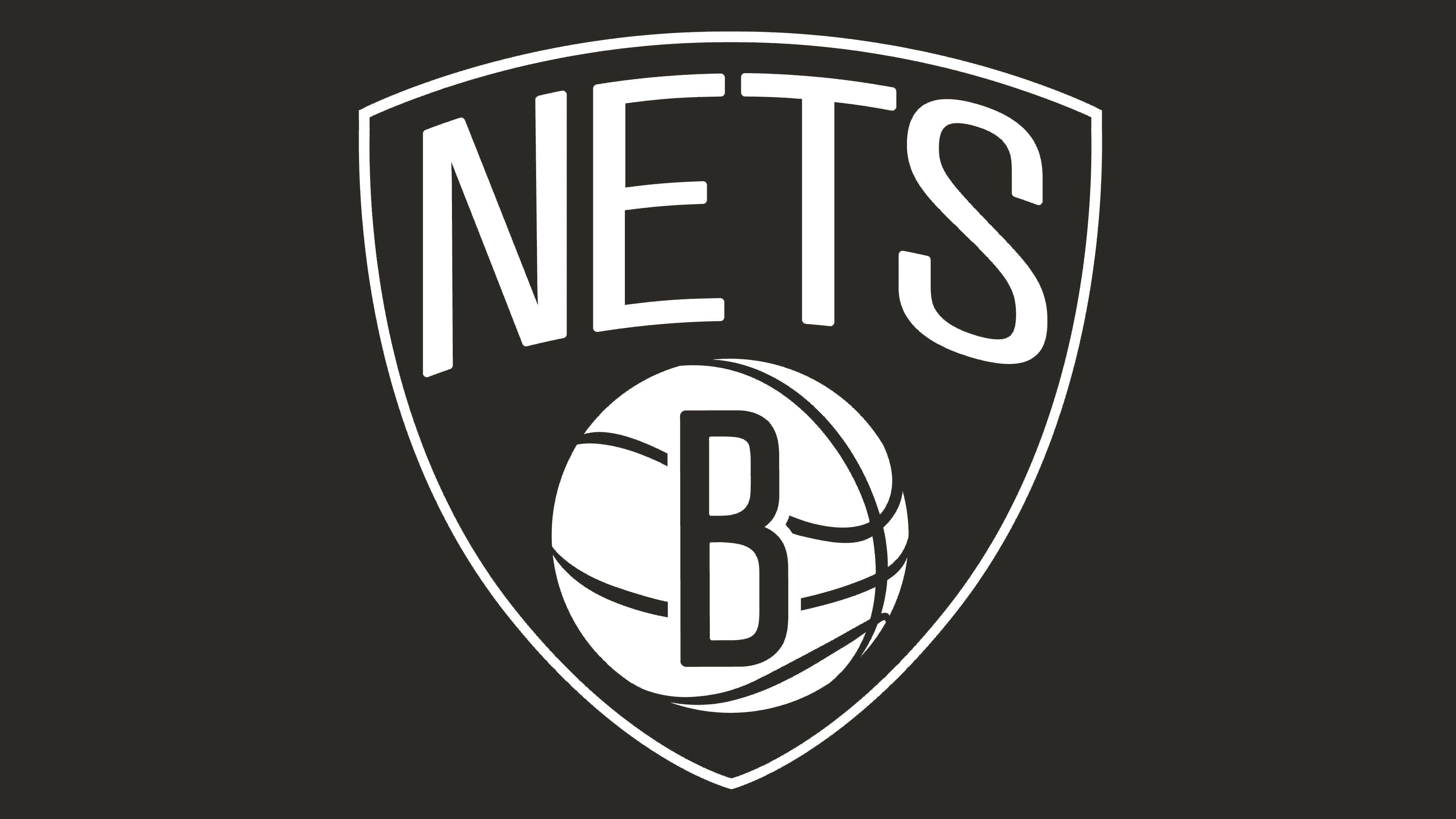 Brooklyn Nets Logo Symbol History Png 3840 2160