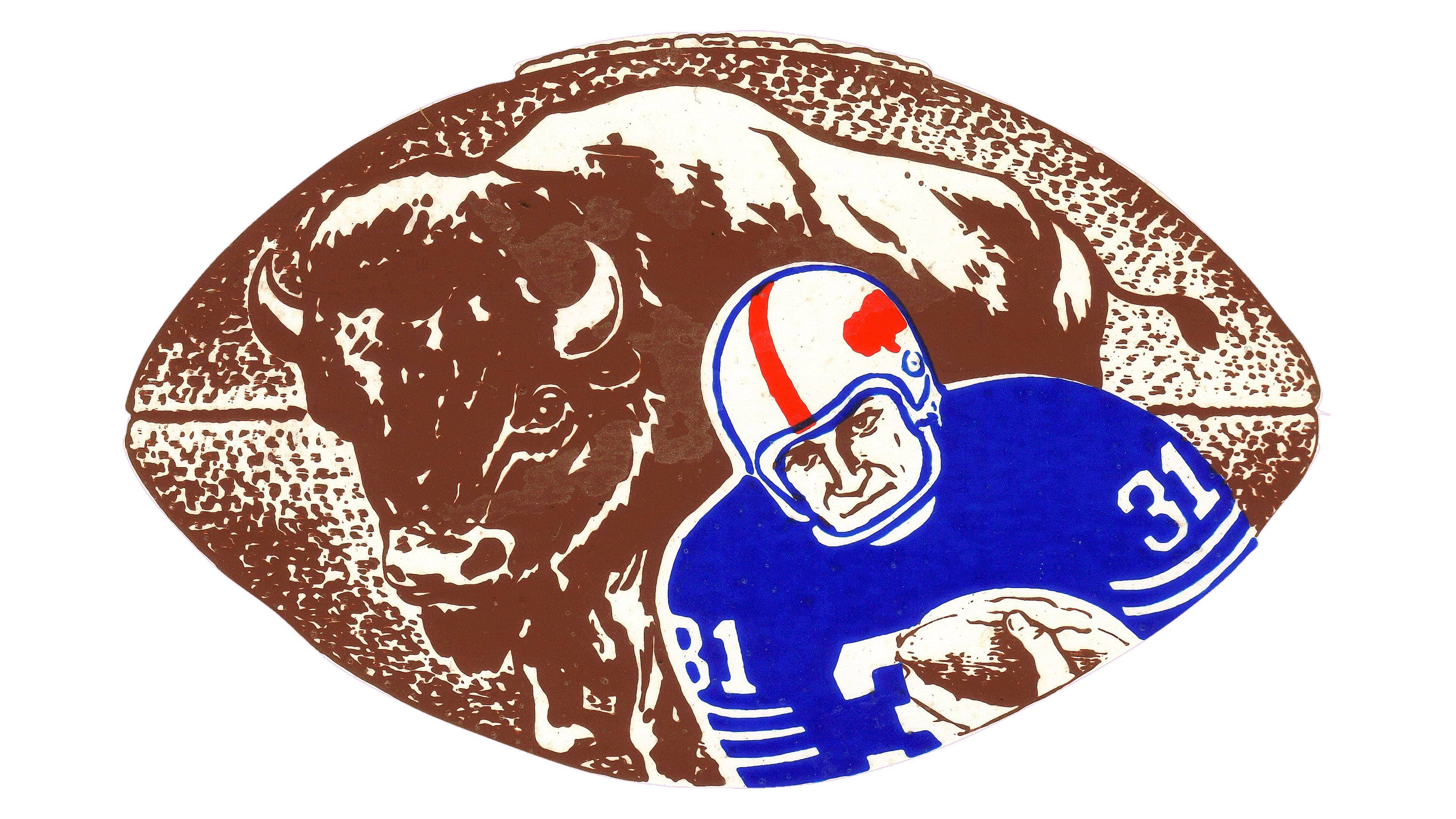 BUFFALO BILLS CLASSIC RETRO LOGO EST. 1960 WOOD SIGN  11"X17'' NEW WINCRAFT 