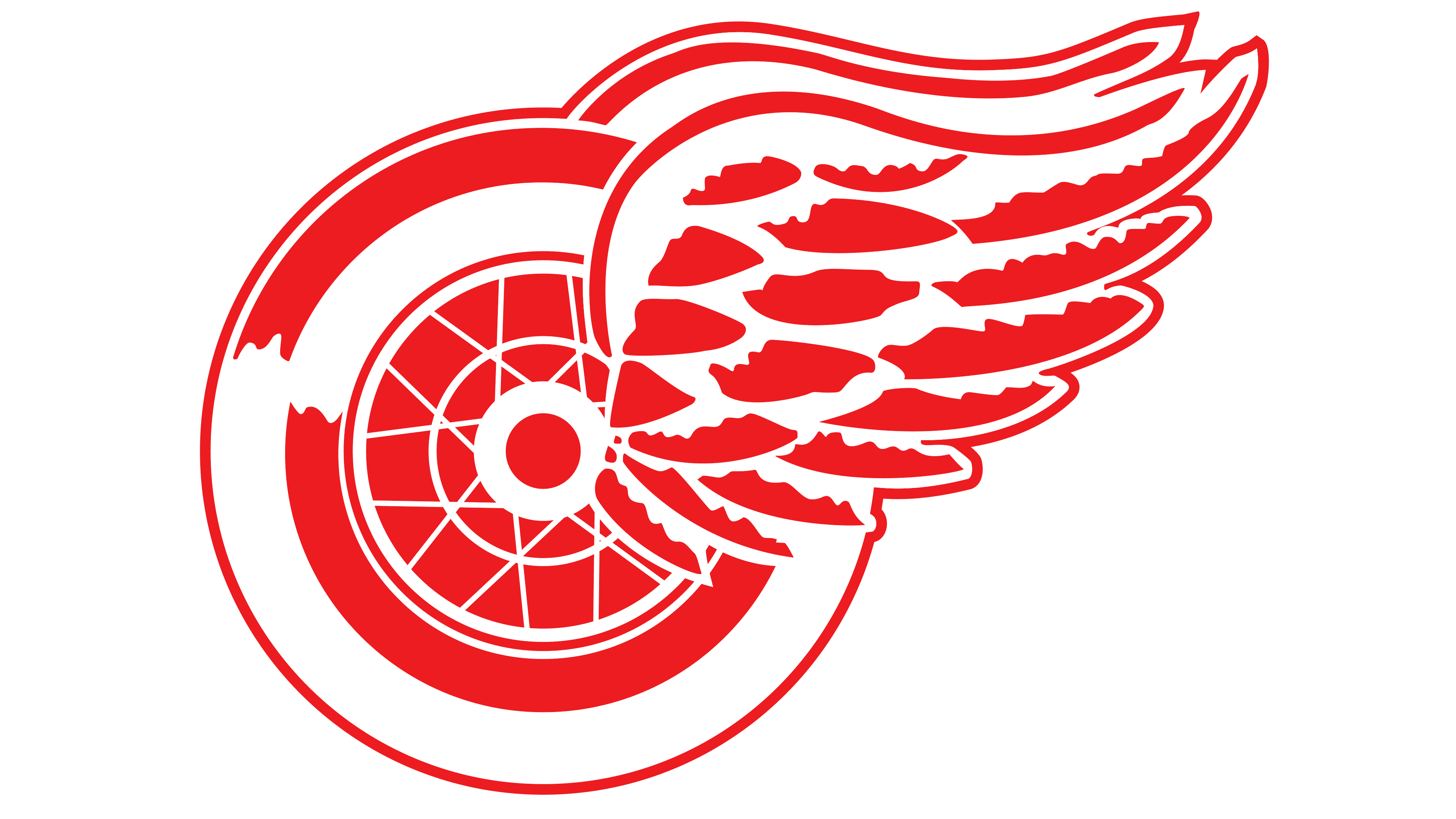 Detroit Red Wings Logo Symbol History Png 3840 2160