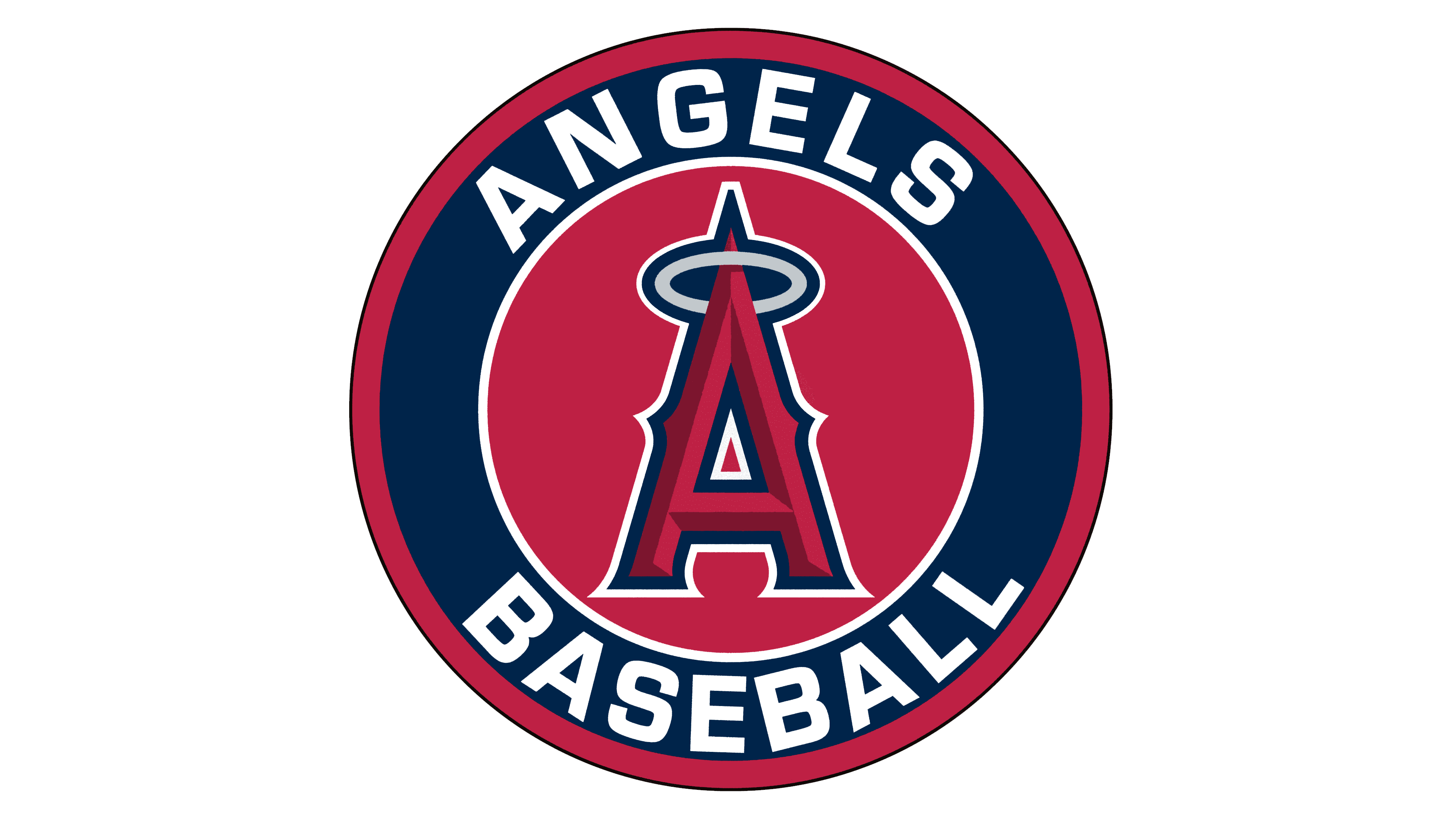 Los Angeles Angels Logo Symbol History Png 3840 2160