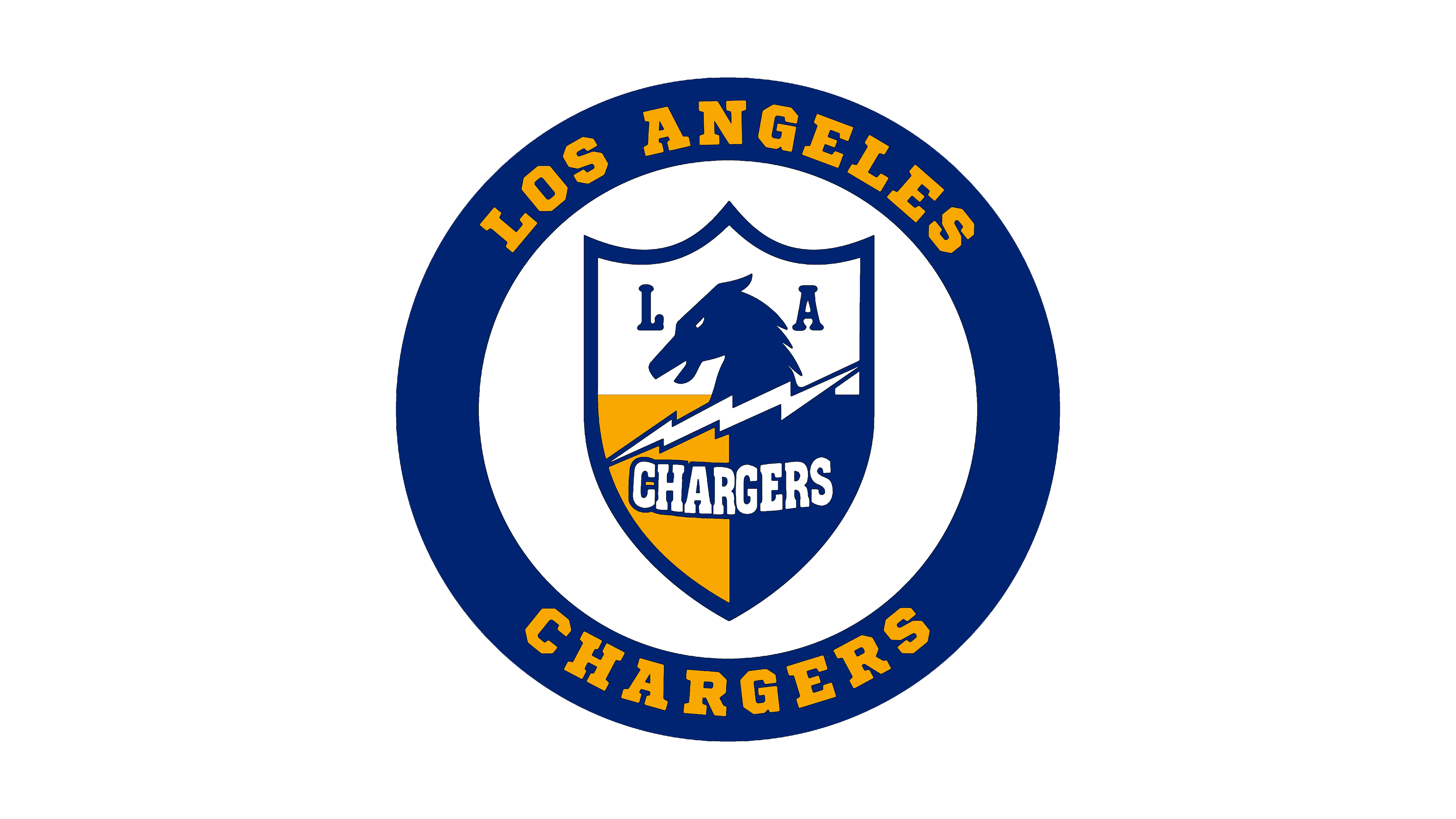 Los Angeles Chargers Logo Symbol History Png 3840 2160