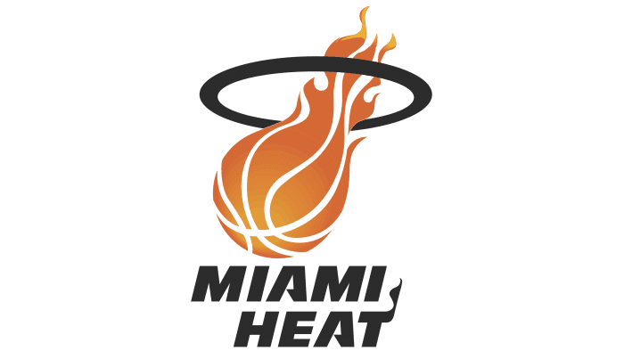 miami heat logo step step draw