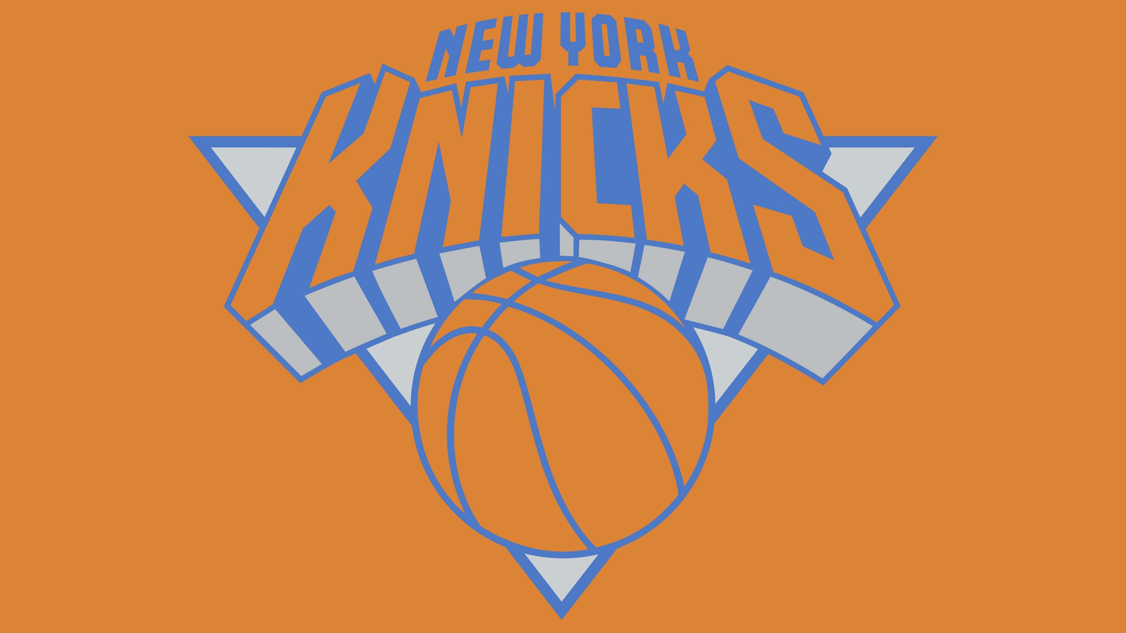New York Knicks Primary Dark Logo - National Basketball
