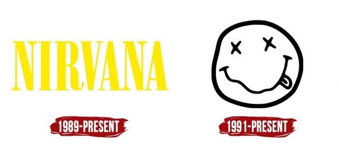 Evolution of the Nirvana Logo Nirvana Logo History