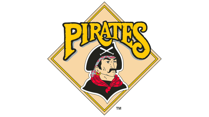 Pittsburgh Pirates Logo 1987-1996