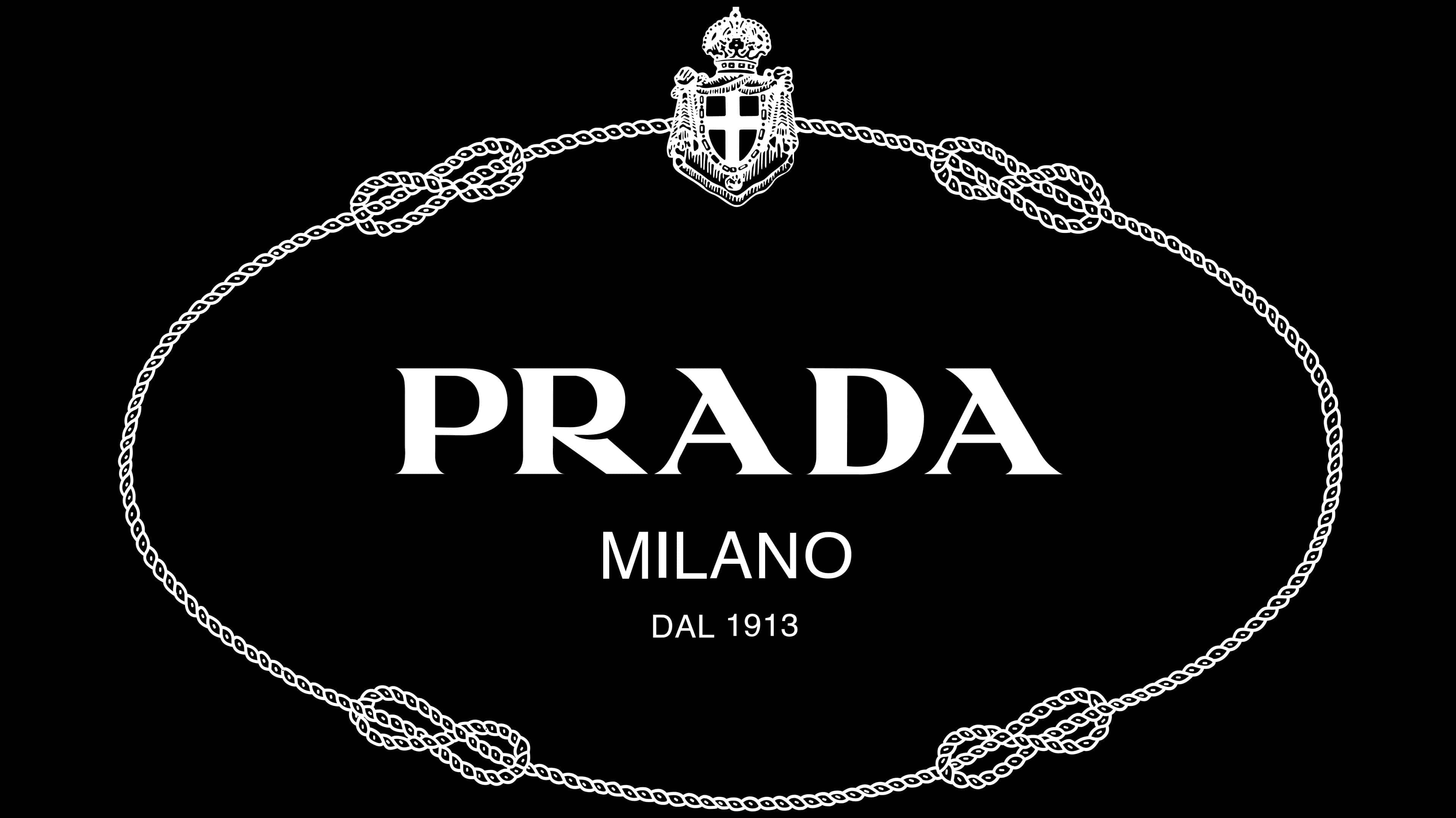 prada clothing logo