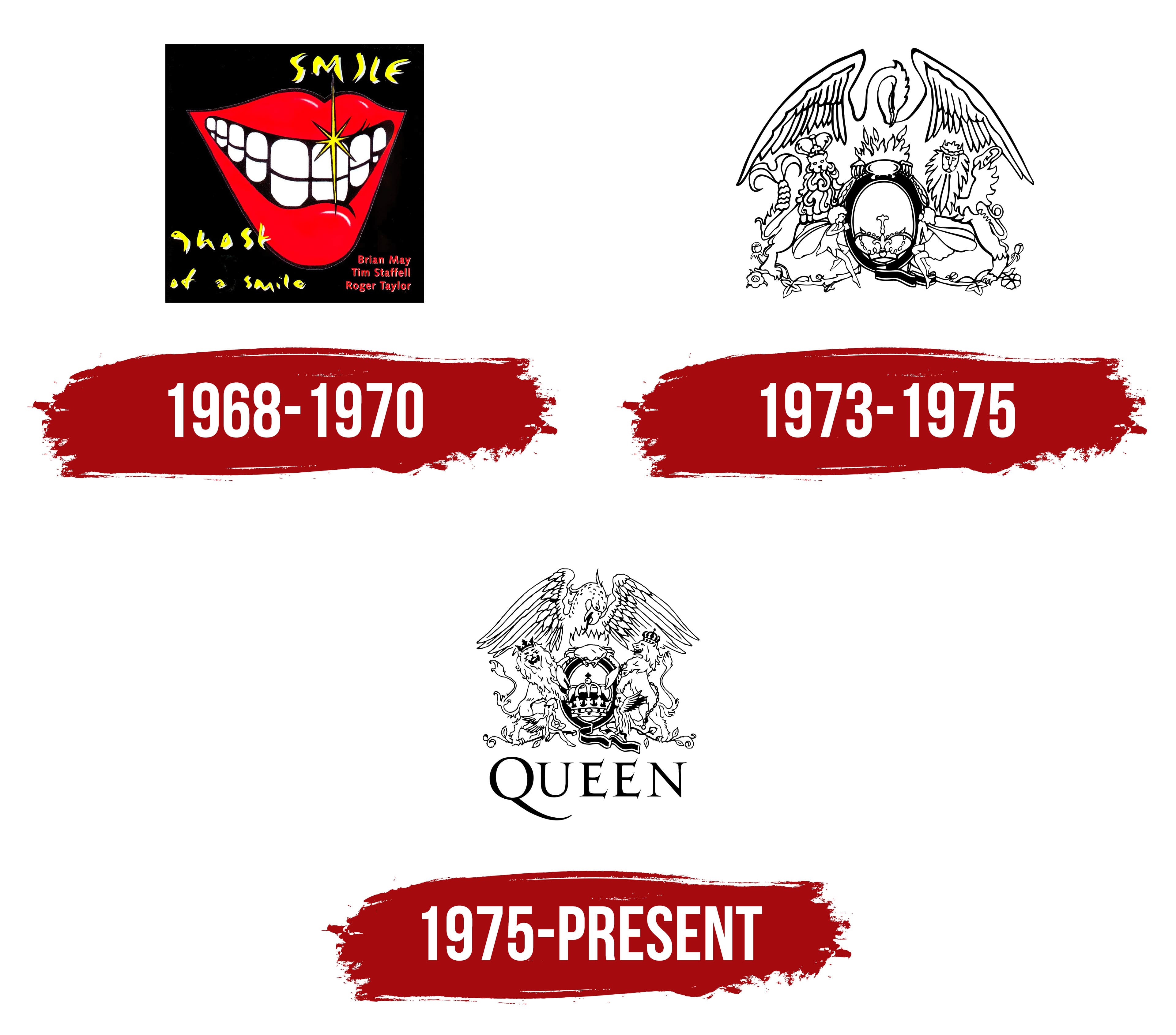 Queen Sticker Black And Red ( Size