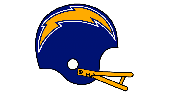 San Diego Chargers Logo 1974-1987