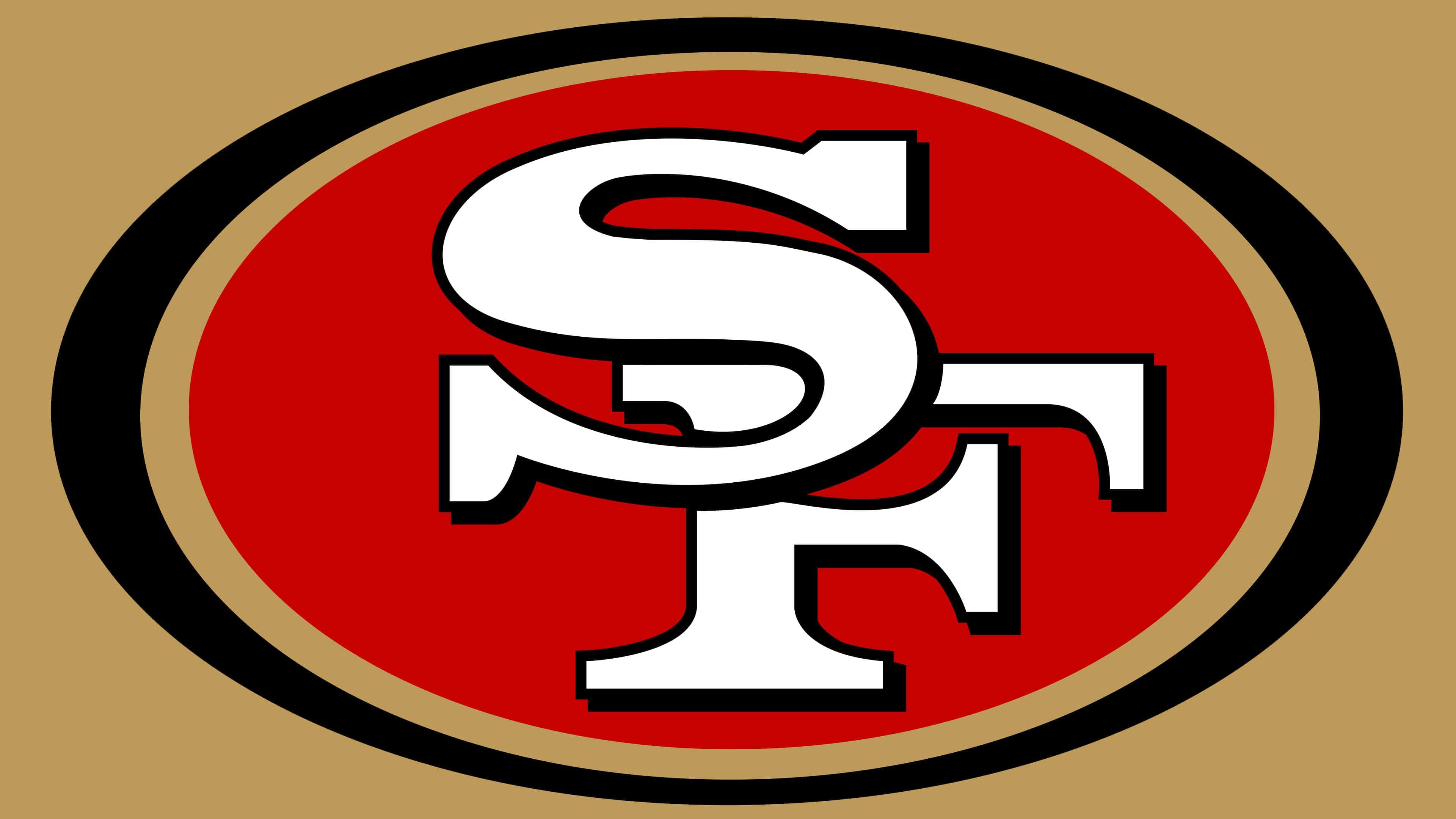 Hãy xem bức ảnh về logo của đội bóng quyền anh San Francisco 49ers để cảm nhận sự uyển chuyển và đẳng cấp của chúng. Logo 49ers chắc chắn sẽ khiến bạn ấn tượng ngay từ cái nhìn đầu tiên.