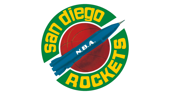 SanDiego Rockets Logo 1967-1971