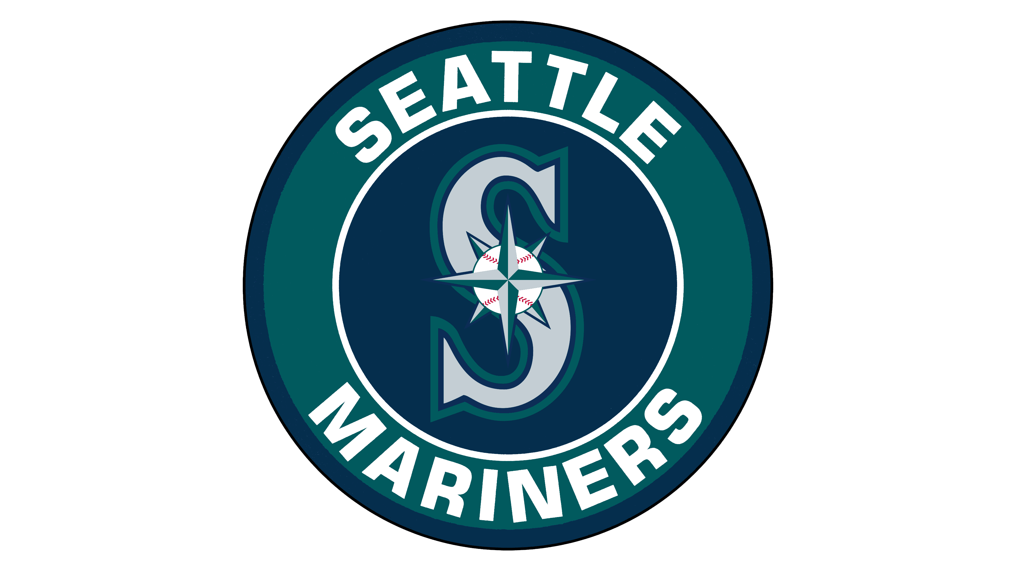 Seattle Mariners 8” x 32” Hanging Team Logo Evolution Banner
