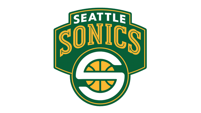 Seattle Sonics Logo 2002-2008