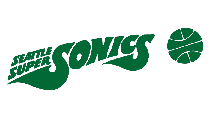 Seattle SuperSonics Logo 1972-1975