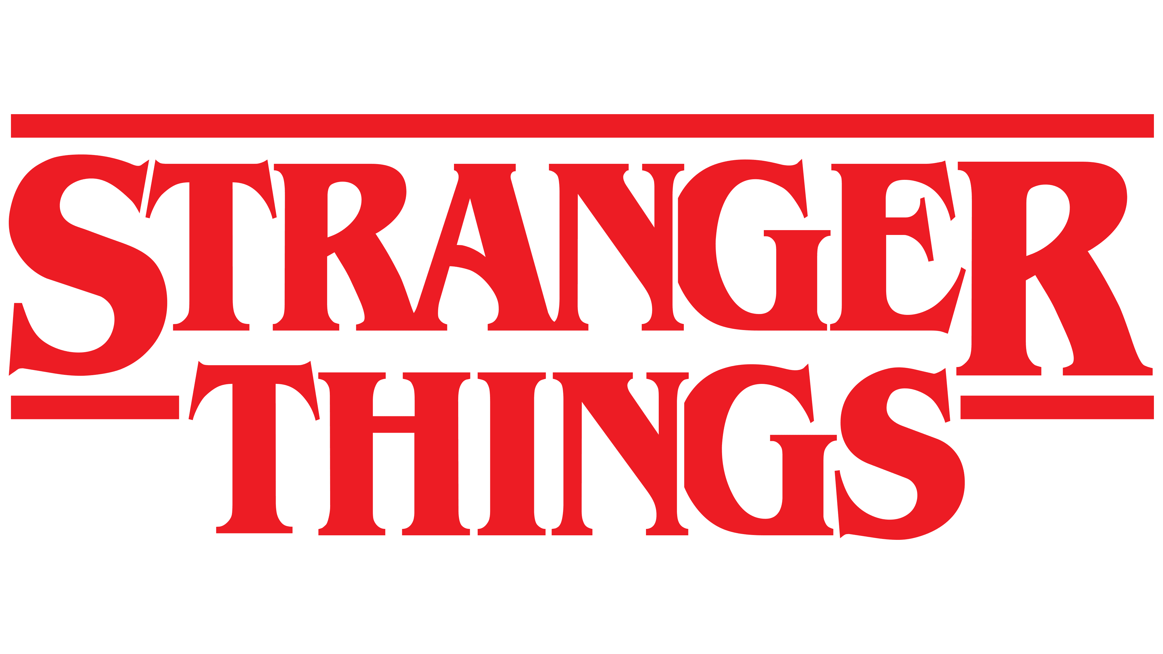 Stranger Things Logo The Most Famous Brands And Company 