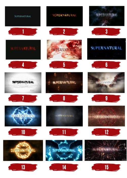 Supernatural Logo Evolution Supernatural Logo History