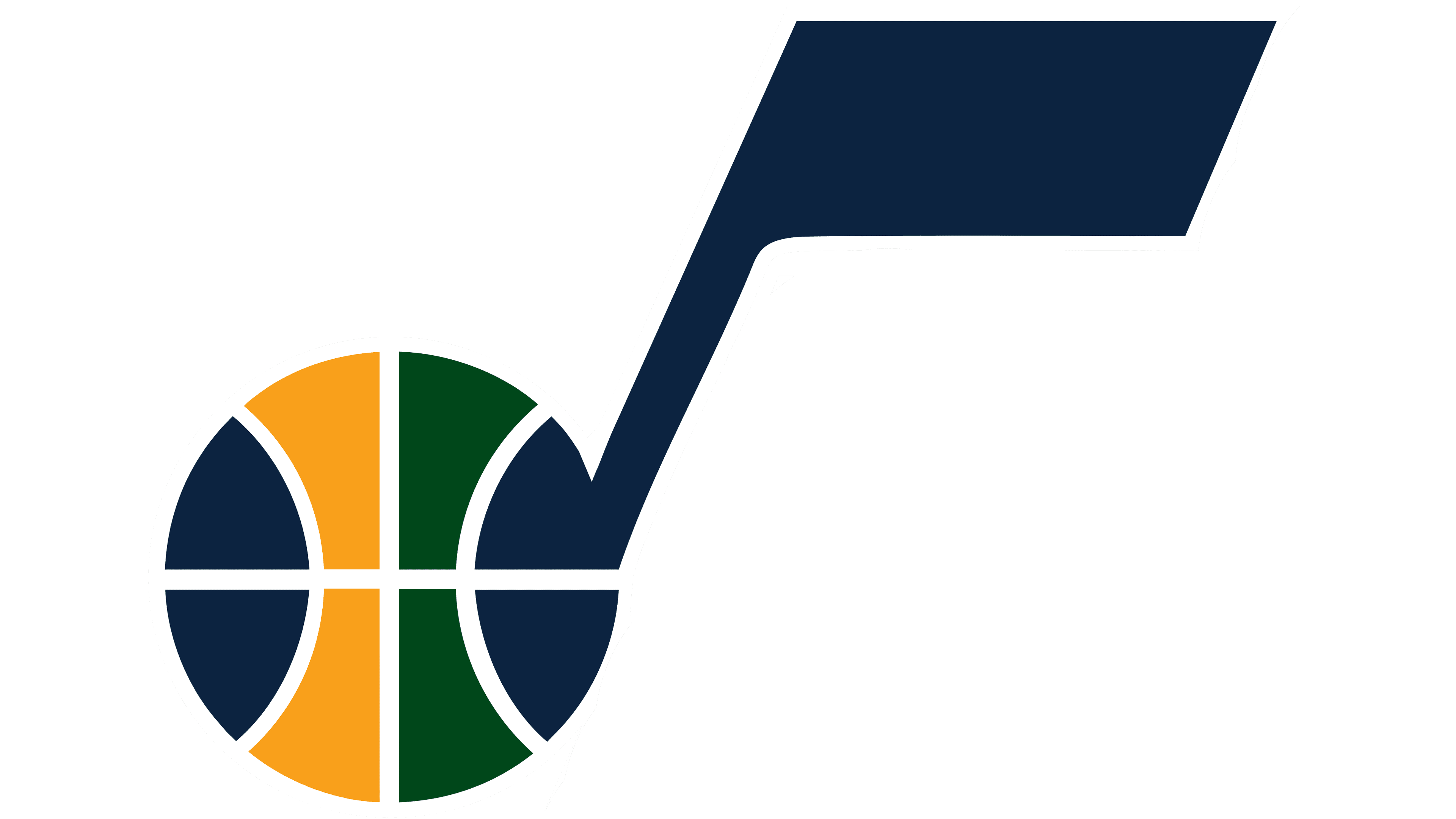 Utah Jazz Dark Mode Logo