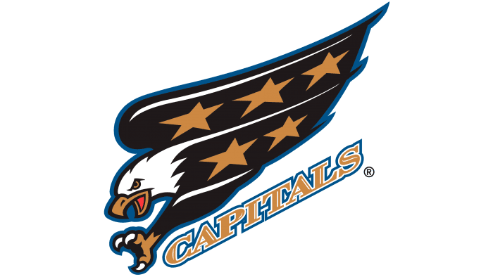 Washington Capitals Logo 1995-1997