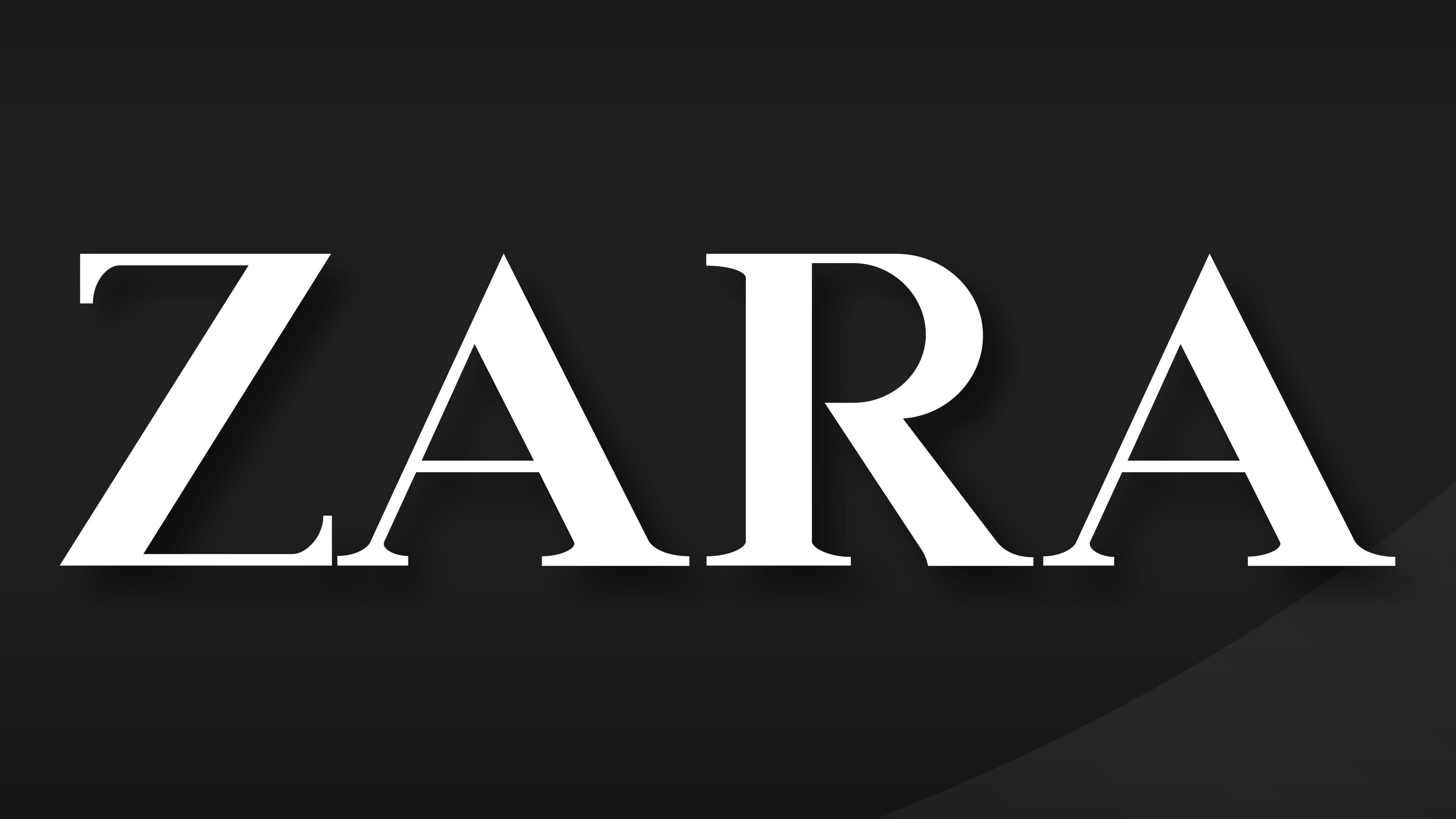 Zara Logo  Symbol History PNG 3840 2160 