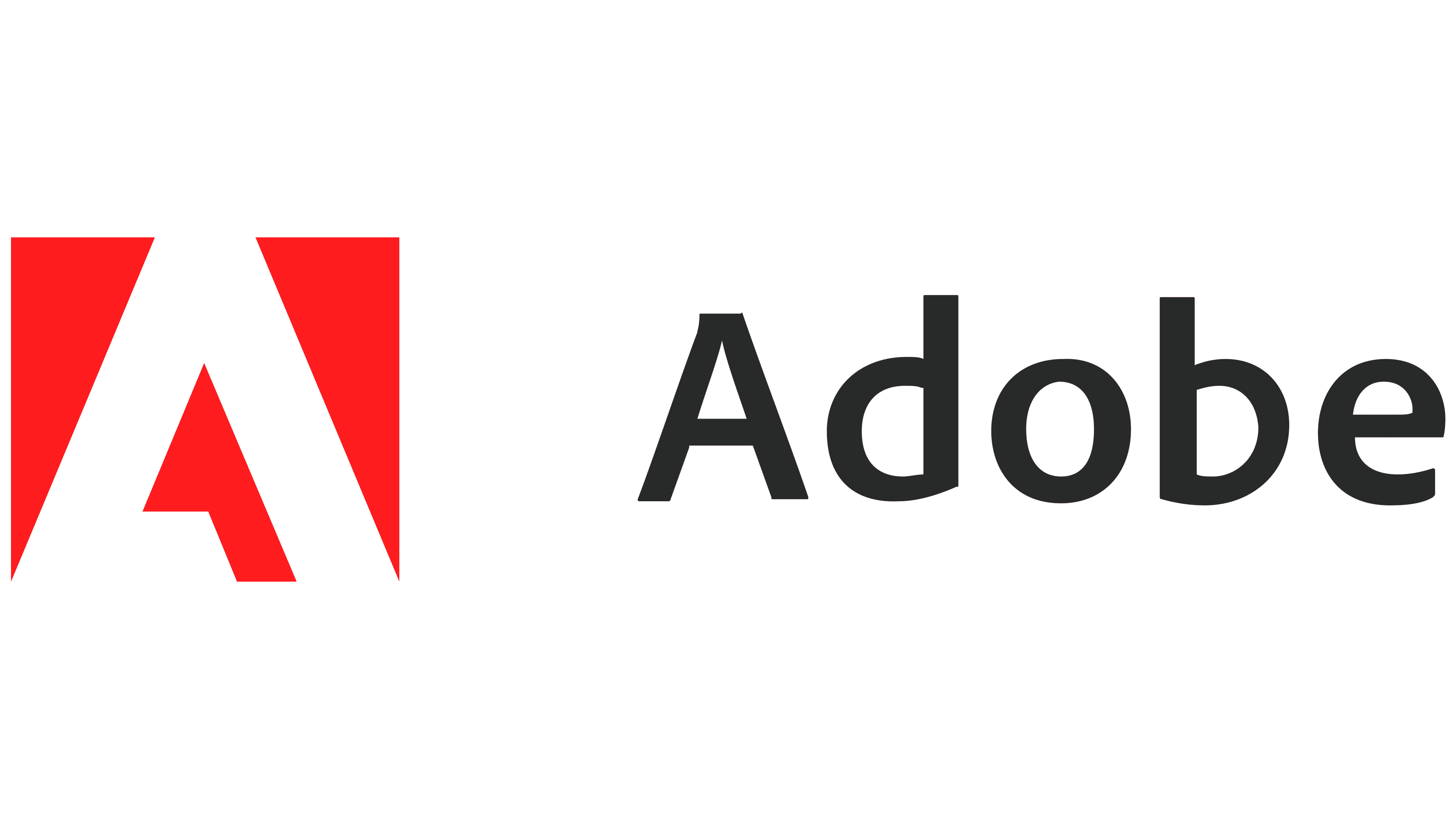 Adobe Logo  Symbol, History, PNG (3840*2160)