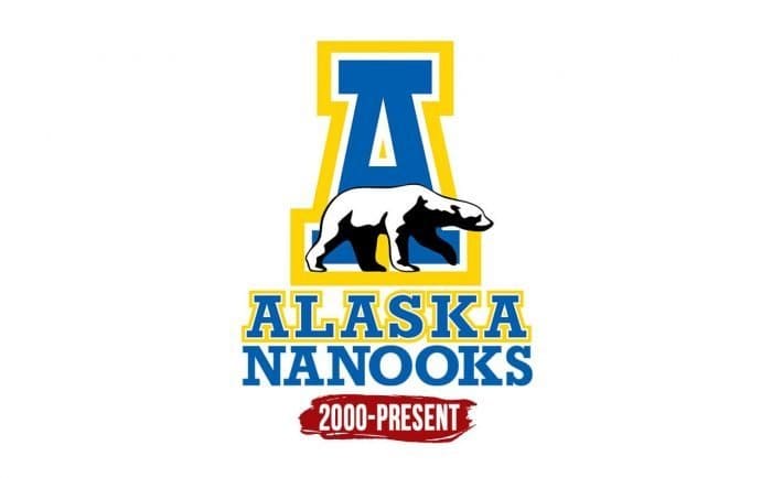 Alaska Nanooks Logo History