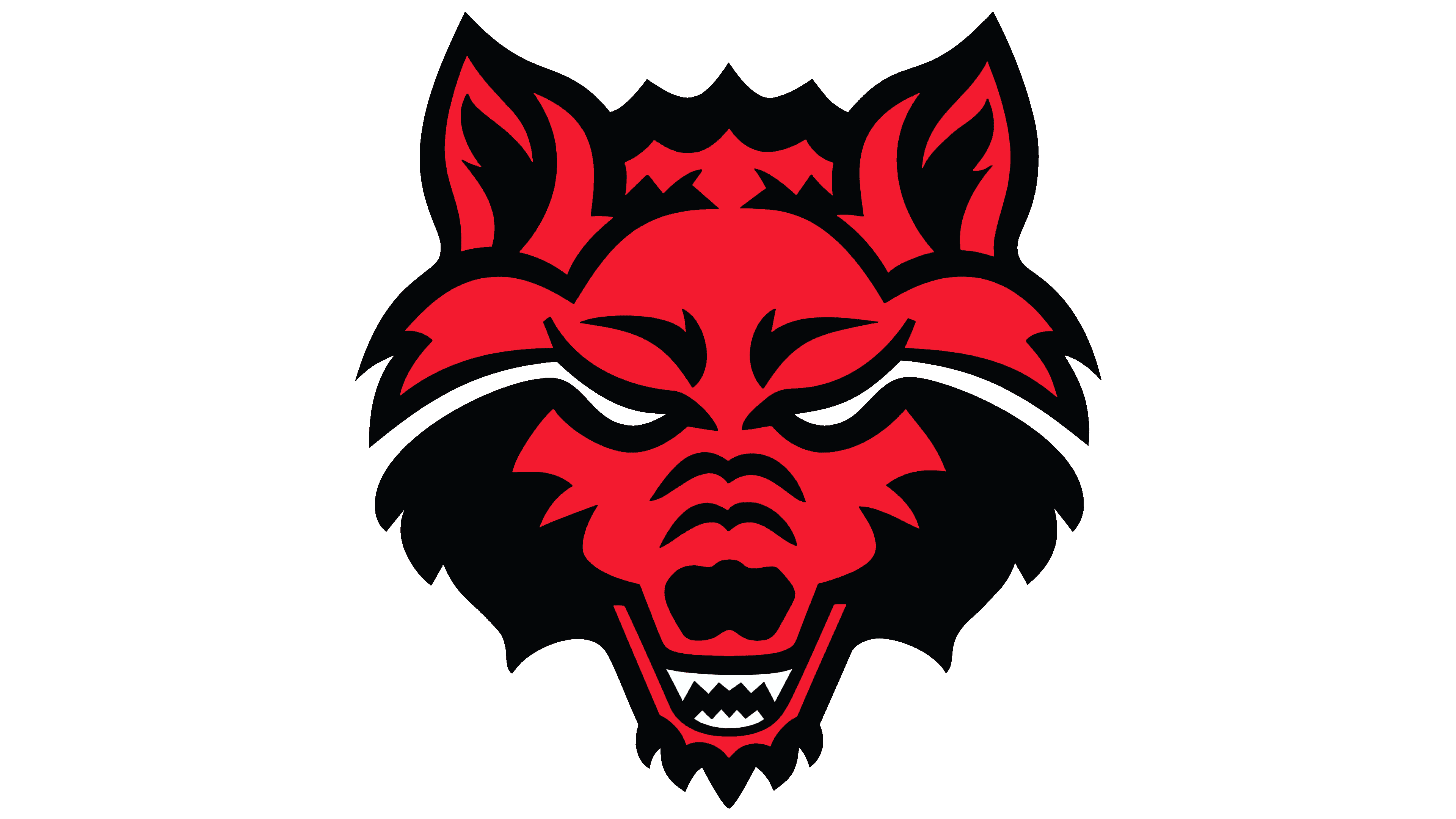 Arkansas State Red Wolves Logo and symbol meaning history PNG