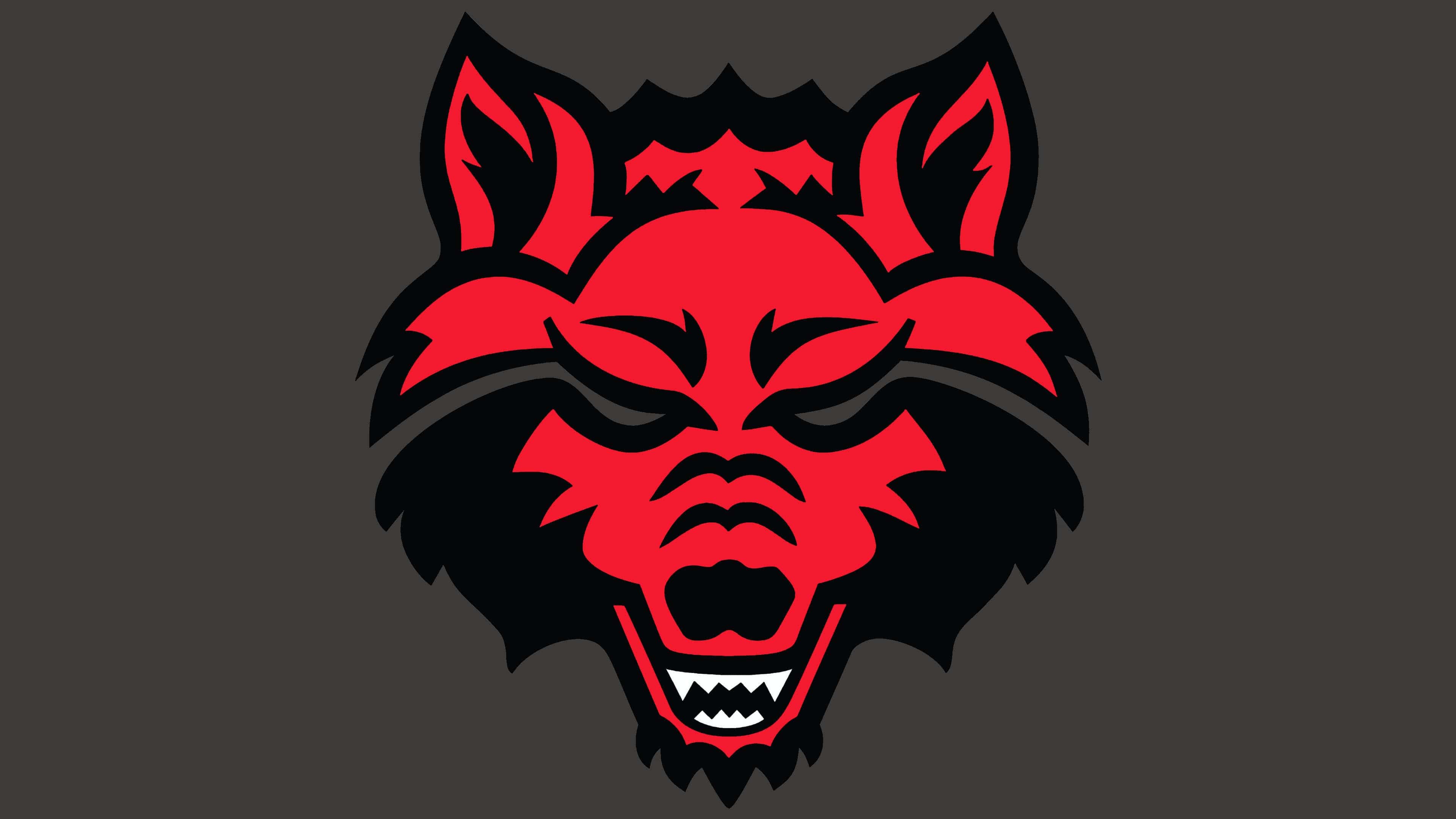 Arkansas State Red Wolves Logo | Symbol, History, PNG (3840*2160)