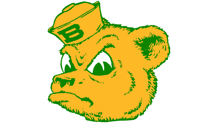Baylor Bears Logo 1969-1996
