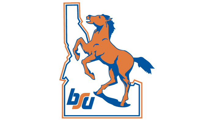 Boise State Broncos Logo Symbol Meaning History Png Brand