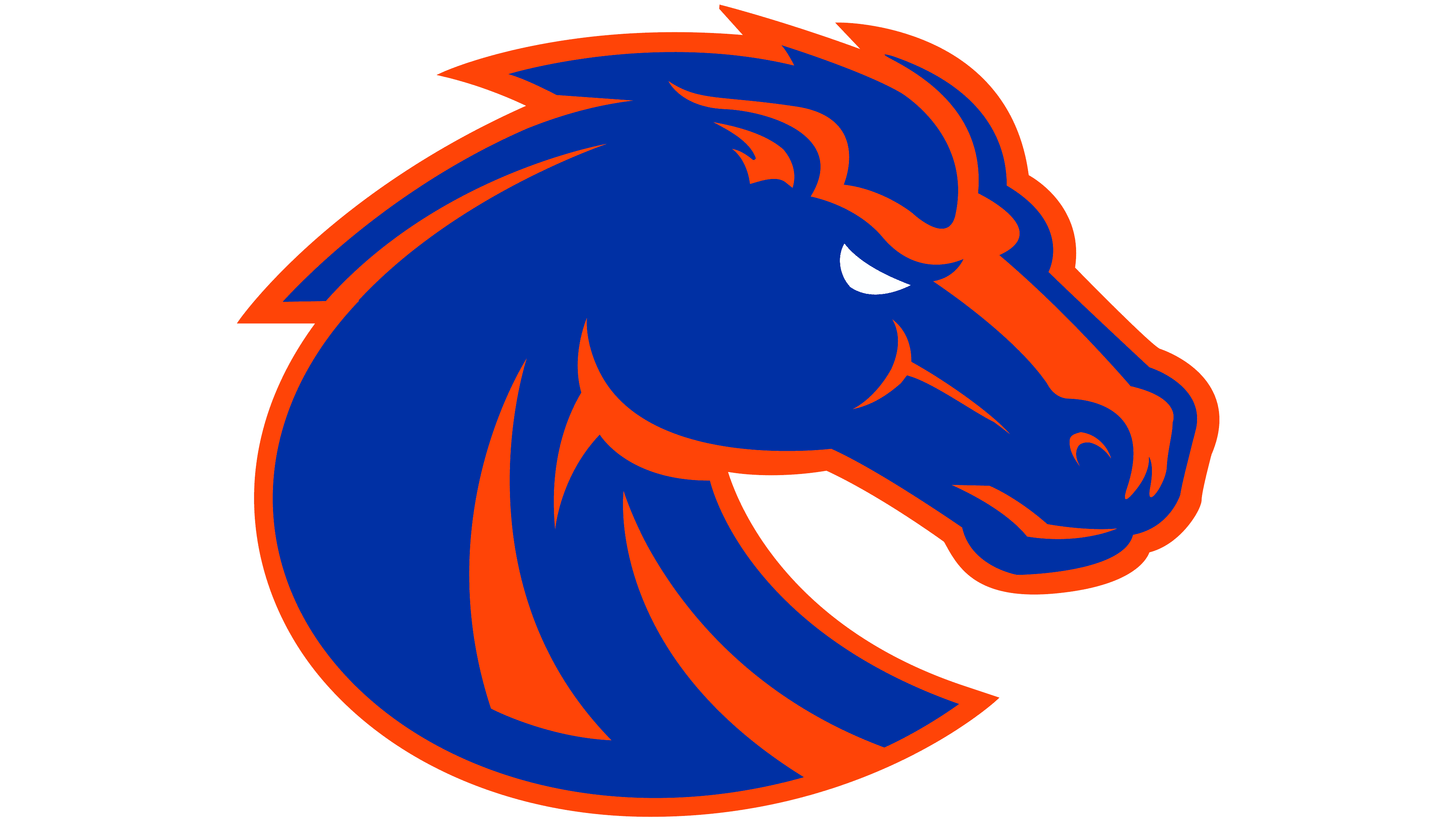 Bronco Mascot Logo