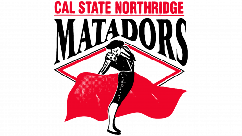 Cal State Northridge Matadors Logo 1990