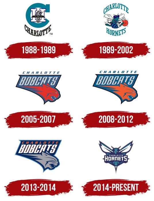 Charlotte Hornets Logo History