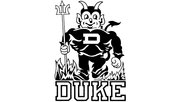 Duke Blue Devils Logo 1955-1965