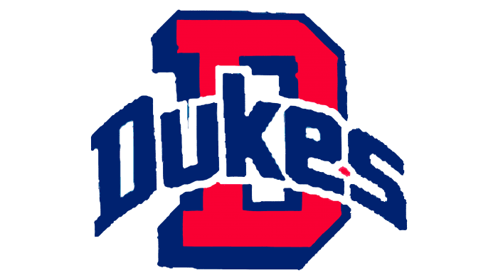 Duquesne Dukes Logo 1982-1998
