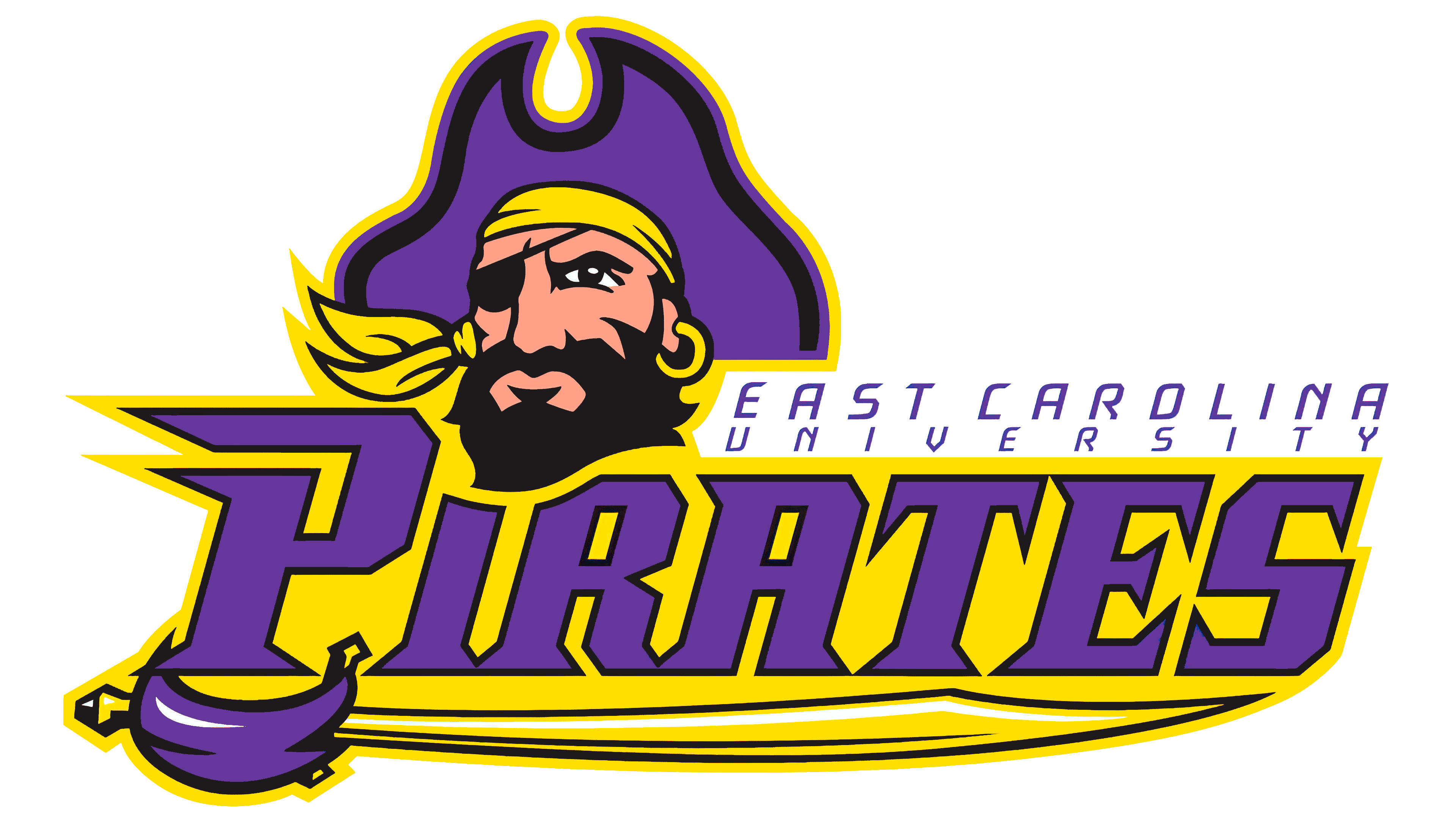East Carolina Pirates Logo 1999 2003 